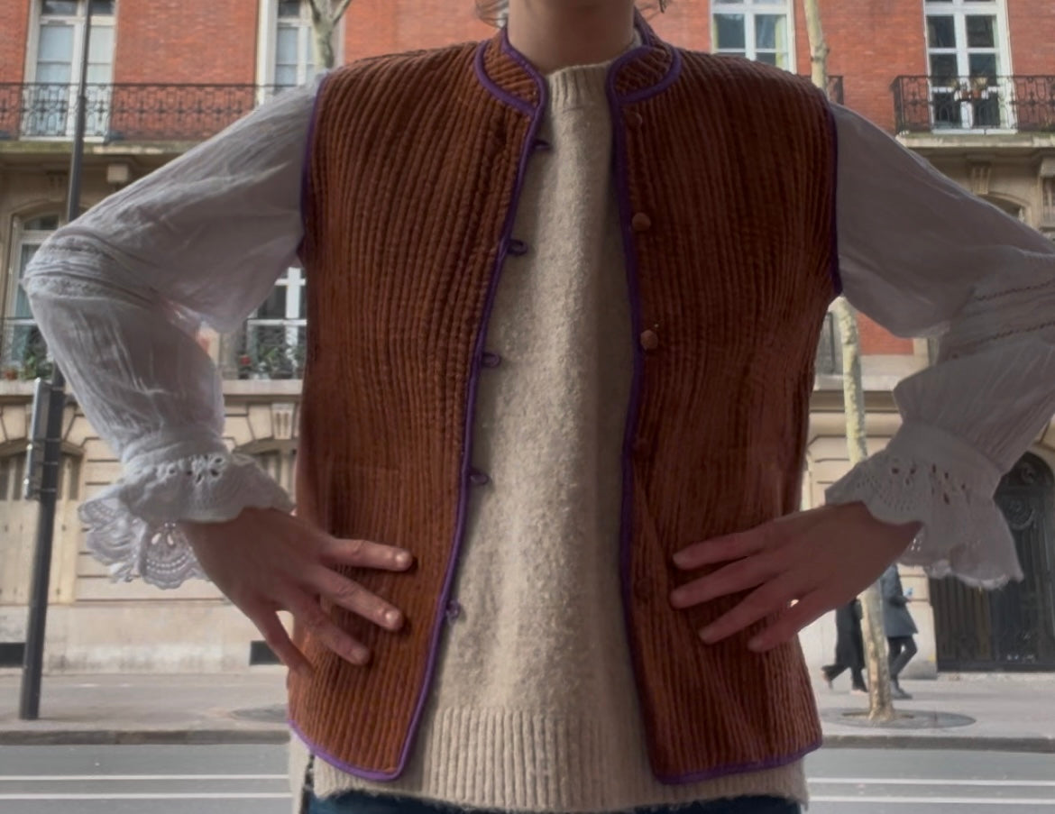 Brown Vest
