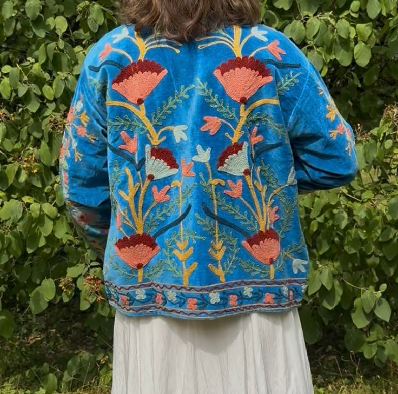 Electric Blue Velvet