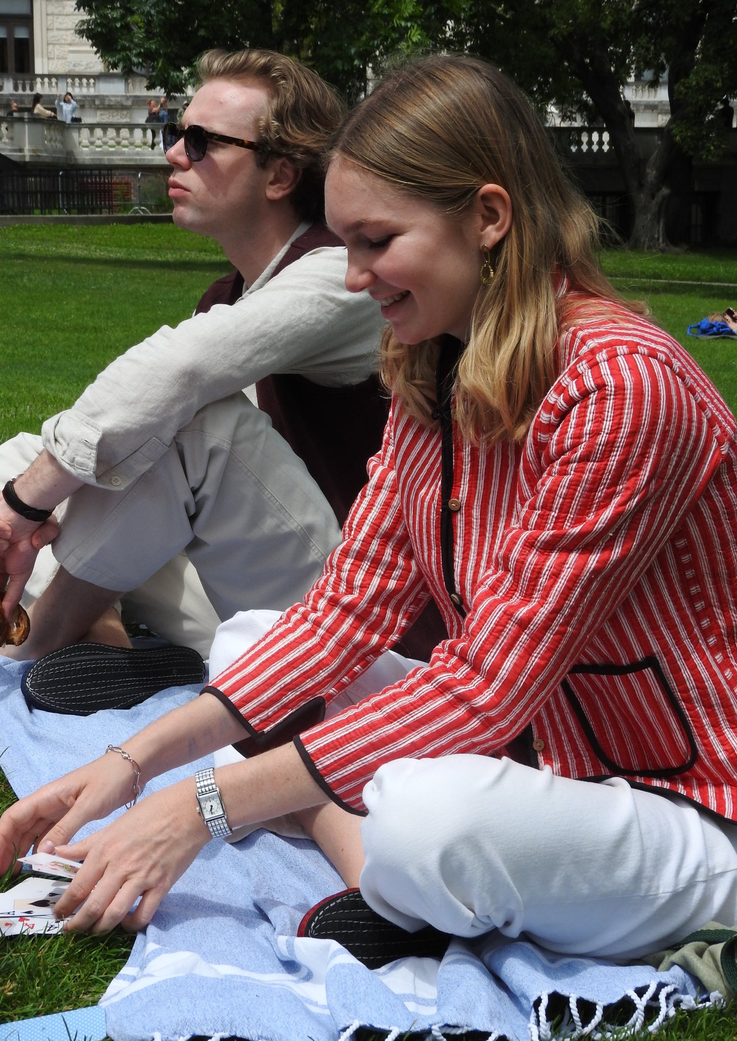 Red Candycane Blazer