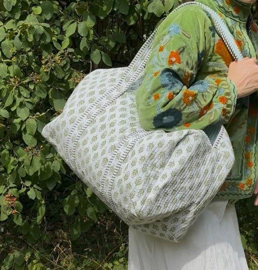 Weekend duffel green