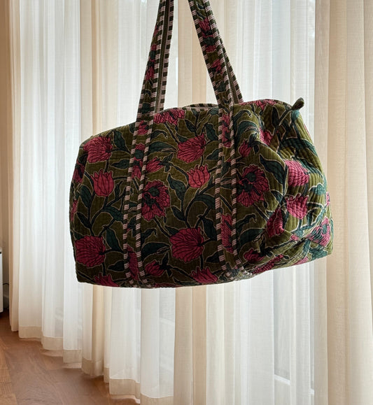 Jungle Velvet Duffel