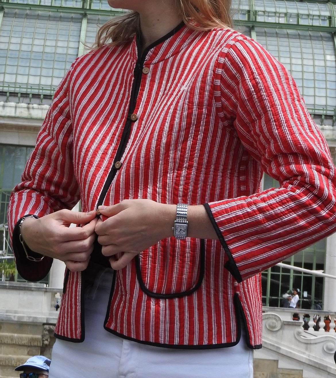 Red Candycane Blazer